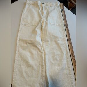 Ramy Brook Women’s Wide Leg White Jeans